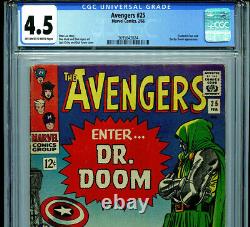 Avengers #25 CGC 4.5 1966 Silver Age Marvel Comics Dr Doom S3