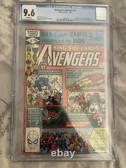 Avengers Annual #10 CGC 9.6 1981 Marvel White Pages 1st App Rogue Madelyn Pryor