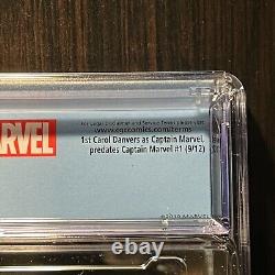 Avenging Spider-Man #9 CGC 9.8 (2012) Carol Danvers 1st App as Captain Marvel