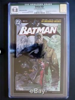 Batman #608 DC 2002 -MINT- CGC 9.8 NM/MT Retailer Edition Signed by Jim Lee