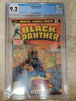 Black Panther #1 CGC 9.2 Marvel 1977 Comic Book