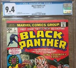 Black Panther #1 Marvel CGC 9.4 (1977) Jack Kirby