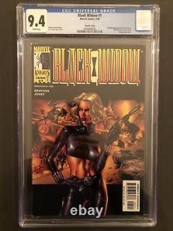Black Widow #1 Marvel Comic CGC 9.4 WP 1999 Variant Cover 1st Yelena Belova