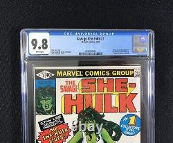 CGC 9.8 Savage She-Hulk #1 Marvel Comics 1980 1st App & Origin of She-Hulk WP