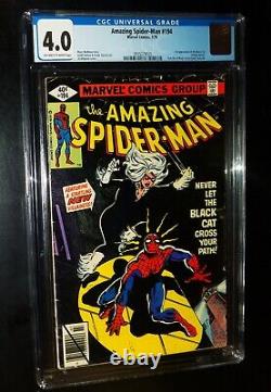 CGC AMAZING SPIDER-MAN #194 1979 Marvel Comics CGC 4.0 VG KEY ISSUE