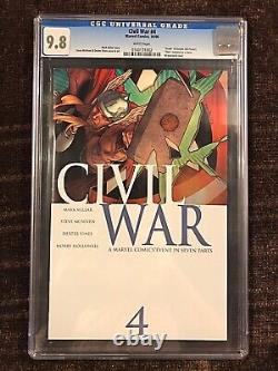 CIVIL War #1-7 Full Set Cgc 9.8? Marvel Comics 2006