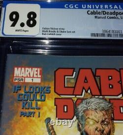 Cable/Deadpool #1 MARVEL 2004 CGC 9.8 Liefeld CVR IF LOOKS COULD KILL