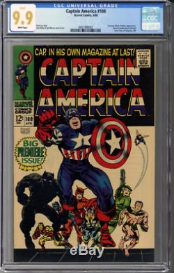 Captain America #100 CGC 9.9