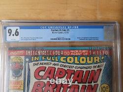 Captain Britain #1 (1976) CGC 9.6 Marvel Origin & Mask Included See notes