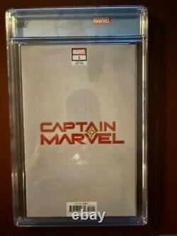 Captain Marvel #1 Custom CGC 9.8 Hughes Virgin Var. 1st App Ripley Ryan Star