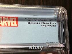 Captain Marvel #14 (2013) CGC 9.8 NM/M 1st Kamala Khan Ms. Marvel Custom Label