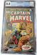 Captain Marvel #26 Vf 8.0 Cgc 1st Thanos Cover