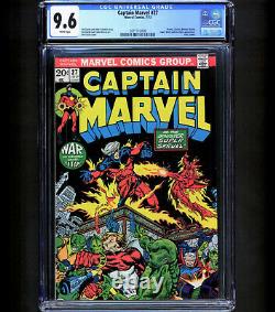 Captain Marvel #27 CGC 9.6 1st STARFOX 2nd Full THANOS JUST 8 HIGHER Rare Key