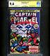Captain Marvel #28 CGC 9.4 SS STAN LEE 1st Eon THANOS 1 of 4 in 9.4 SS RARE KEY