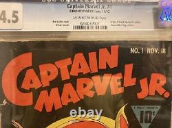 Captain Marvel Jr. #1 CGC 4.5
