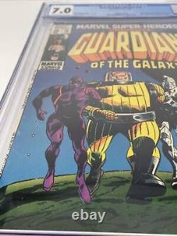 Comic Book GUARDIANS OF THE GALAXY 1969 Marvel Super-Heroes #18 CGC 7.0 1st App
