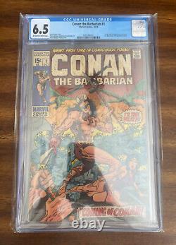 Conan the Barbarian #1 (1970, Marvel) CGC 6.5 1st Conan, King Kull Cameo