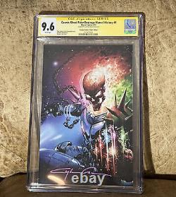 Cosmic Ghost Rider Destroys Marvel History #1 CGC SS 9.6 Signed By Clayton Crain