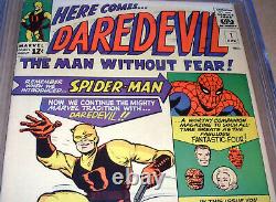 Daredevil #1 CGC 7.5 Marvel 1964 Spider-Man Fantastic Four Origin Matt Murdock