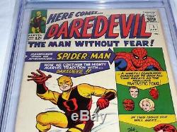 Daredevil #1 CGC 7.5 Origin 1st Appearance Matt Murdock Karen Page Foggy Nelson