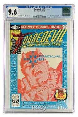 Daredevil #167 1st Appearance of Mauler CGC NM+ 9.6 White Pages 4039324020