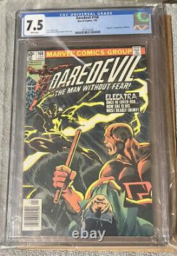 Daredevil #168 (1981) CGC 7.5 Newsstand 1st App. Of Elektra Marvel Comics Key