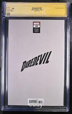 Daredevil #35 Marvel Masterpieces Variant Cgc 9.8 Ss Vincent D'onofrio Joe Jusko