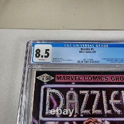 Dazzler #1 CGC 8.5 Vintage Marvel Deadpool Taylor Swift Graded Comic
