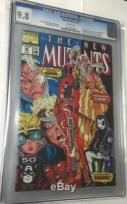 Deadpool 1-4 1-69 1 Shots Annuals New Mutants 98 X-force Appearances All Cgc 9.8