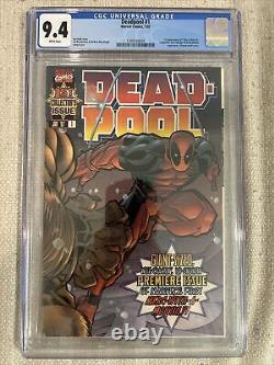 Deadpool #1 CGC 9.4 (1997 Marvel Comics)