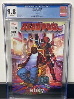 Deadpool #1 CGC 9.8 (Marvel 2023) HUSTLE Biggie Notorious B. I. G. Variant