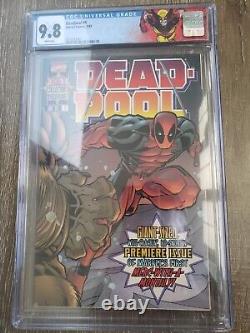 Deadpool #1 Marvel Comics CGC 9.8 Jan 1997 1st T-Ray & Blind Al Key Issue