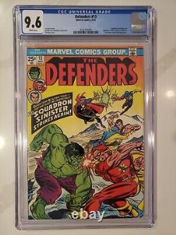 Defenders 13 CGC 9.6 Marvel Comics 1974