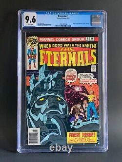 ETERNALS #1 CGC 9.6 NM+ White Pages Origin & 1st Appearance Jack Kirby