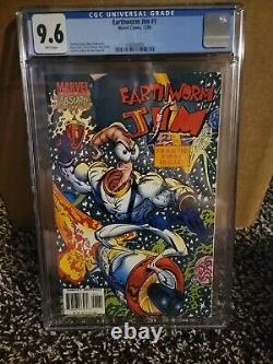 Earthworm Jim #1 (CGC 9.6) Marvel Absurb (WP)