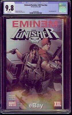 Eminem Punisher Kill You Cgc 9.8 Very Rare XXL Top Grade Slim Shady Comic Kings