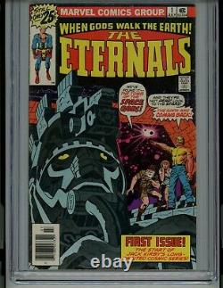 Eternals #1 1976 CGC 6.0 Off-White to White Pages Marvel Comics 1st Ikaris Team