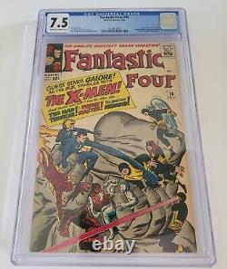 FANTASTIC FOUR #28 Marvel 1964 CGC 7.5 Early Xmen appearance Stan Lee Jack Kirby