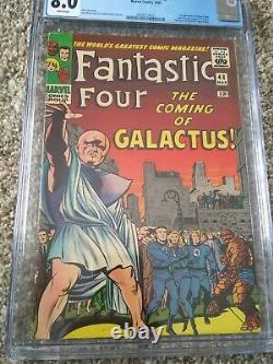 FANTASTIC FOUR #48 Marvel 1966 CGC 8.0 Silver Surfer Galactus 1st Appearance