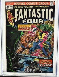 Fantastic Four #144 CGC 9.6 (1974) Doctor Doom & Darkoth Appearance Marvel