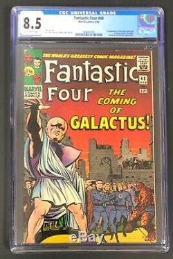 Fantastic Four #48 1966 CGC 8.5 1st Appearance of Silver Surfer & Galactus