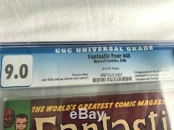 Fantastic Four #48 CGC 9.0 1st Silver Surfer & Galactus Comic Marvel not CBCS