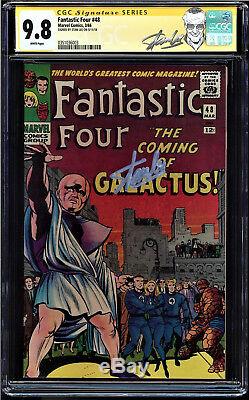 Fantastic Four #48 Cgc 9.8 White Pages Ss Stan Lee Cgc #0351036003