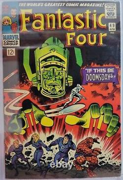 Fantastic Four #49 Nice 1st Full App. Galactus Silver Surfer Marvel 1966 CGC 5.0