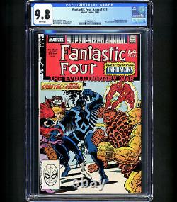 Fantastic Four Annual #21 CGC 9.8 Crystal ReJoins Inhumans KEY ISSUE 1/11 in 9.8