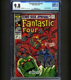 Fantastic Four Annual #6 CGC 9.8 1 OF ONLY 7 1st App HIGHEST GRADED MEGA KEY
