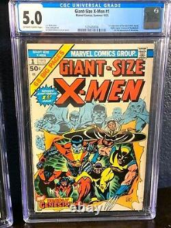 First Appearance Lot GIANT SIZE X-MEN 1 + UNCANNY 94 cgc 1st Storm New 2 3 1975