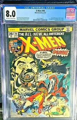 First Appearance Lot GIANT SIZE X-MEN 1 + UNCANNY 94 cgc 1st Storm New 2 3 1975