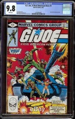 G. I. Joe # 1 CGC 9.8 White (Marvel 1982) 1st appearance G. I. Joe team Snake Eyes