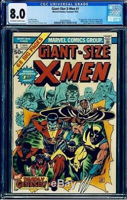 GIANT-SIZE X-MEN #1 CGC 8.0 First Appearance of the New X-men Huge Key Comic